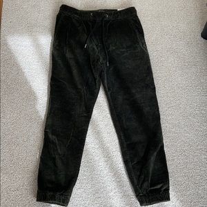 Men’s corduroy joggers